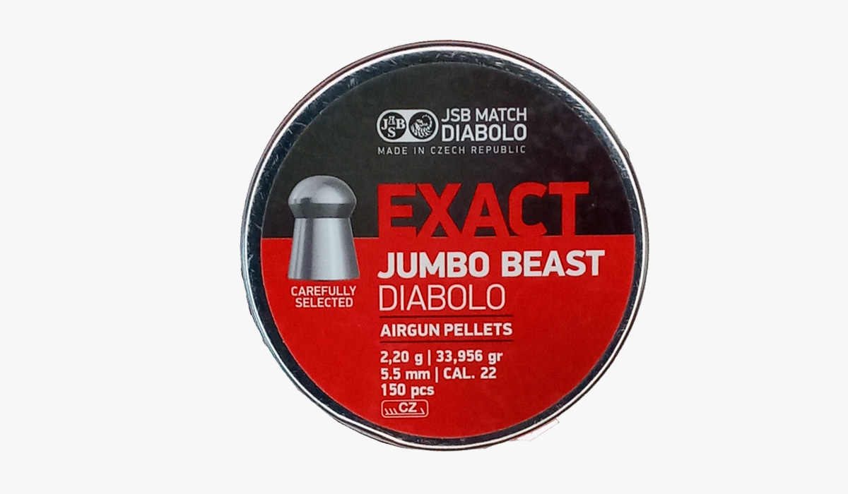 Пули пневматические JSB Jumbo Beast .22 5.5mm (150 шт.)