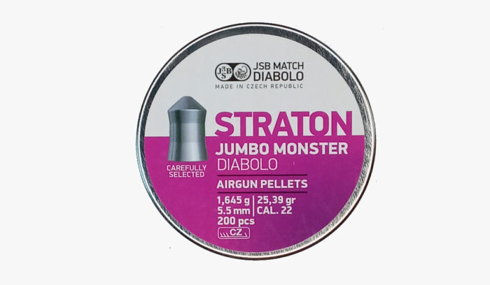 Пули пневматические JSB Straton Jumbo Monster .22 5.5mm (200 шт.)