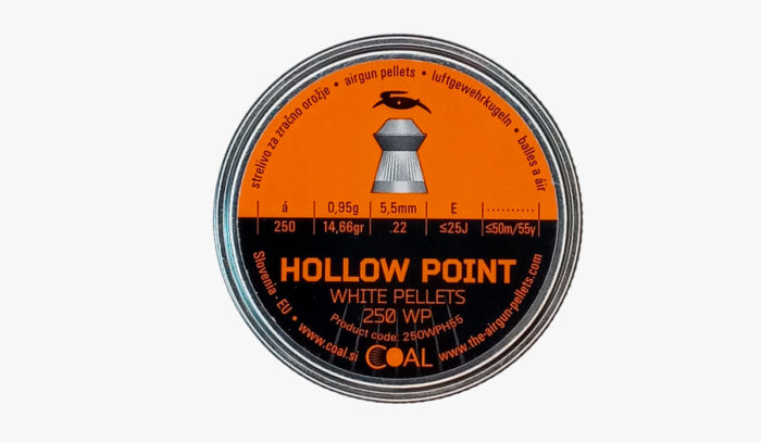 Пули пневматические COAL Hollow Point .22 5.5mm (250 шт.)