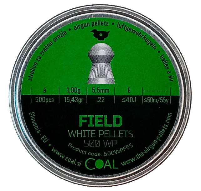Пули пневматические COAL Field .22 5.5mm (500 шт.)