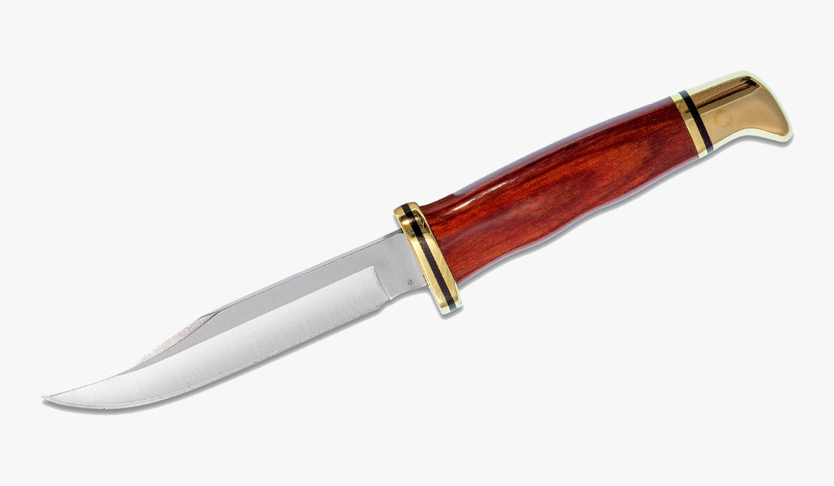 Охотничий нож Buck 102 Woodsman Fixed 4 inch Blade, Cocobola Dymondwood Handle (0102BRS) - 2534