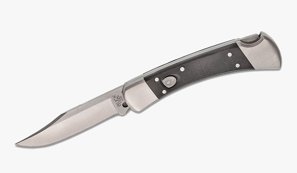 Охотничий нож Buck 110 AUTO Elite Folding Hunter 3.75" S30V Plain Blade