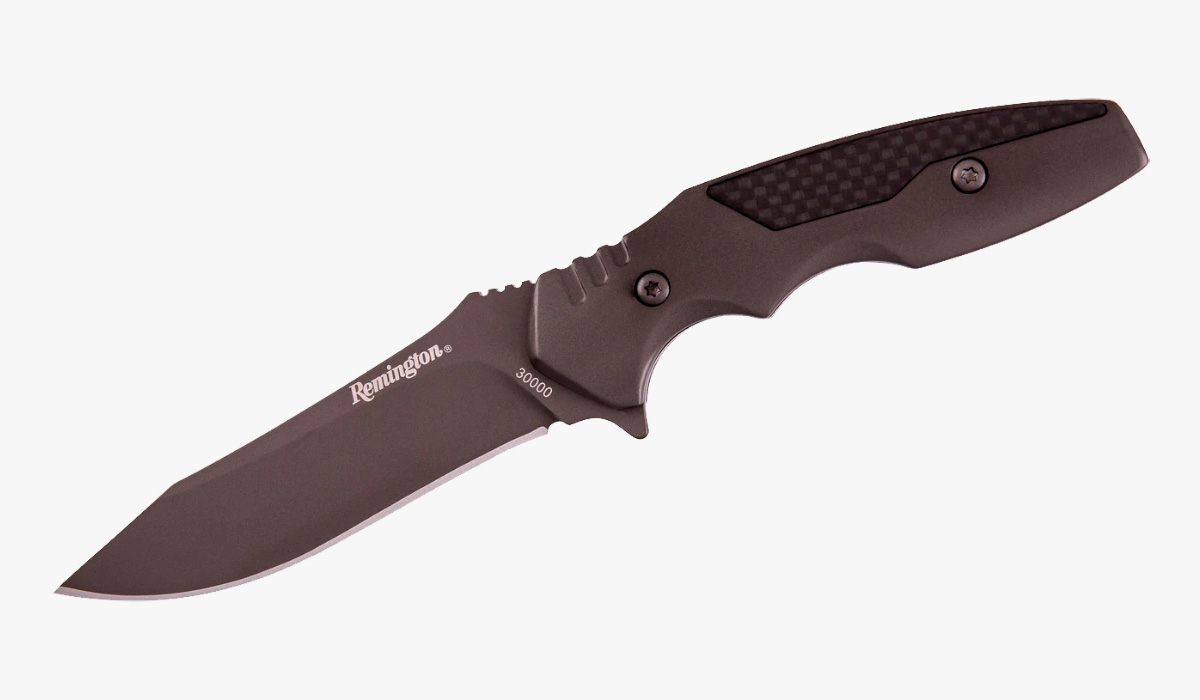 Охотничий нож Remington Tactical 8 inch Titanium Coated Drop Point Fixed Blade Stainless Steel Handle R30000 100033