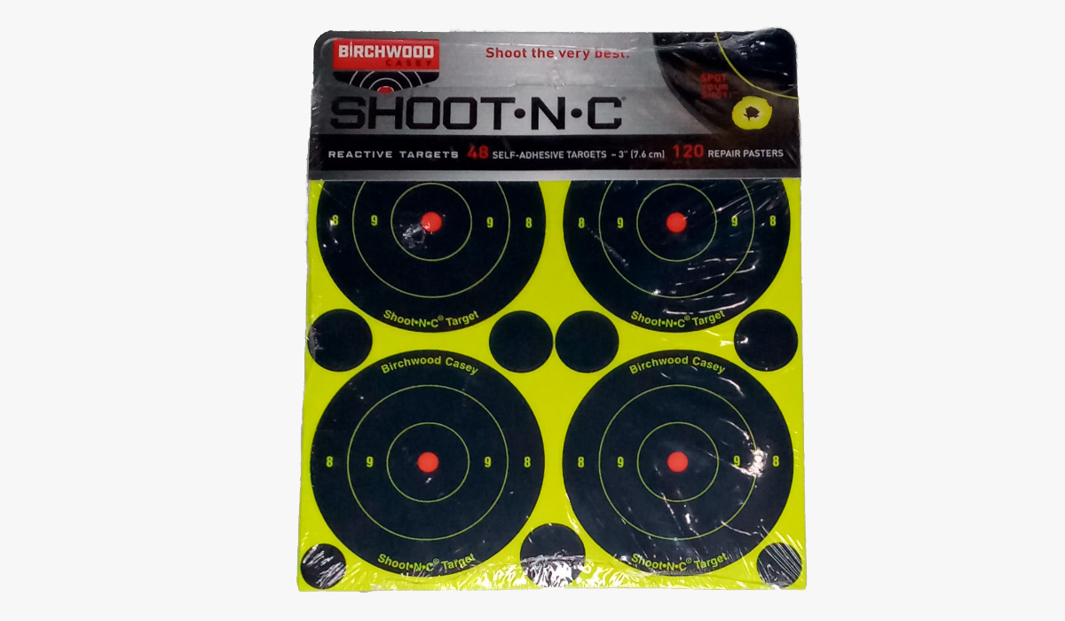 Мишень Birchwood Casey Shoot N C Round Target 3 inch 48 Targets 120 Pasters