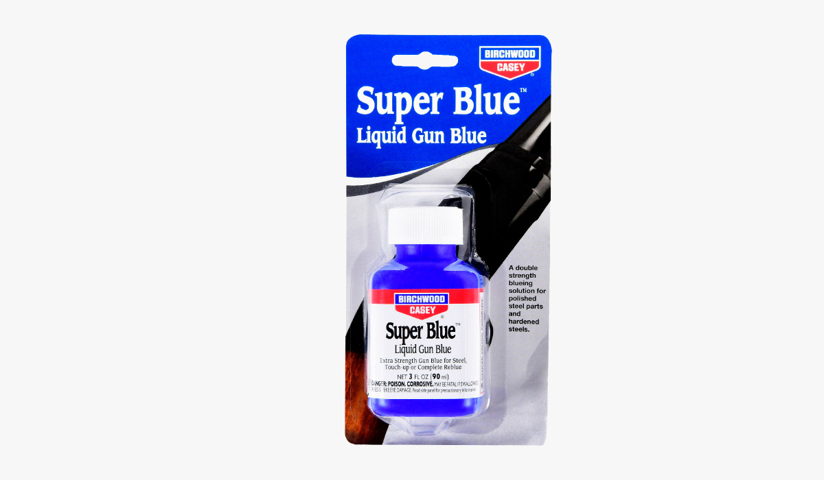 Полироль Birchwood Casey SUPER BLUE Liquid Gun Blue FOR BLUEING POLISHED HARDENED STEELS